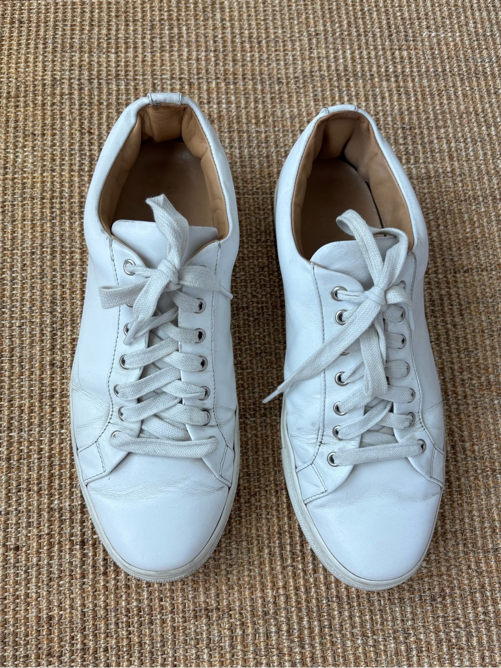 Thursday Boot Co. White Leather Everyday Premier Low Top Sneakers Men's Size 11
